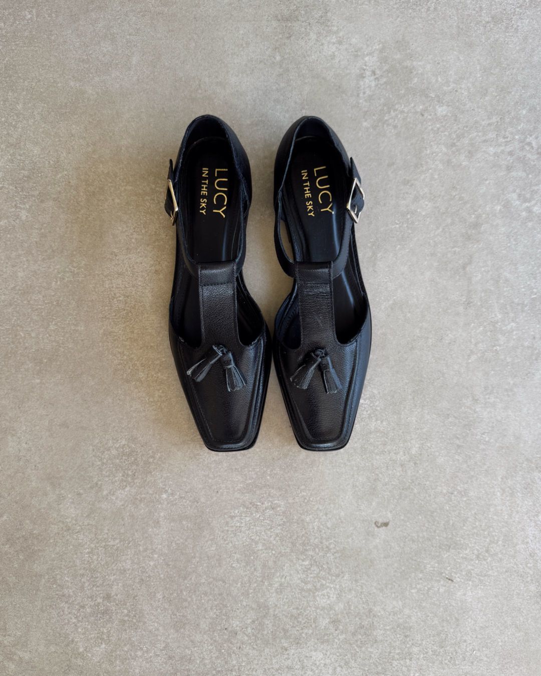 Mocasín   Julliette negro 35