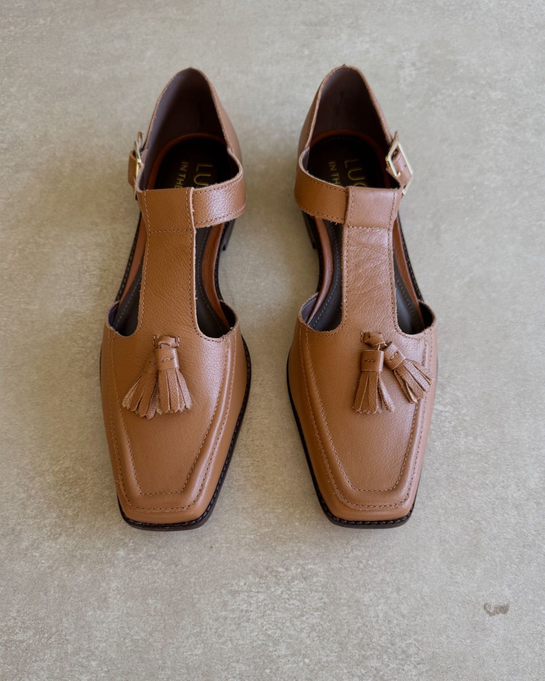 Mocasín   Julliette camel 38