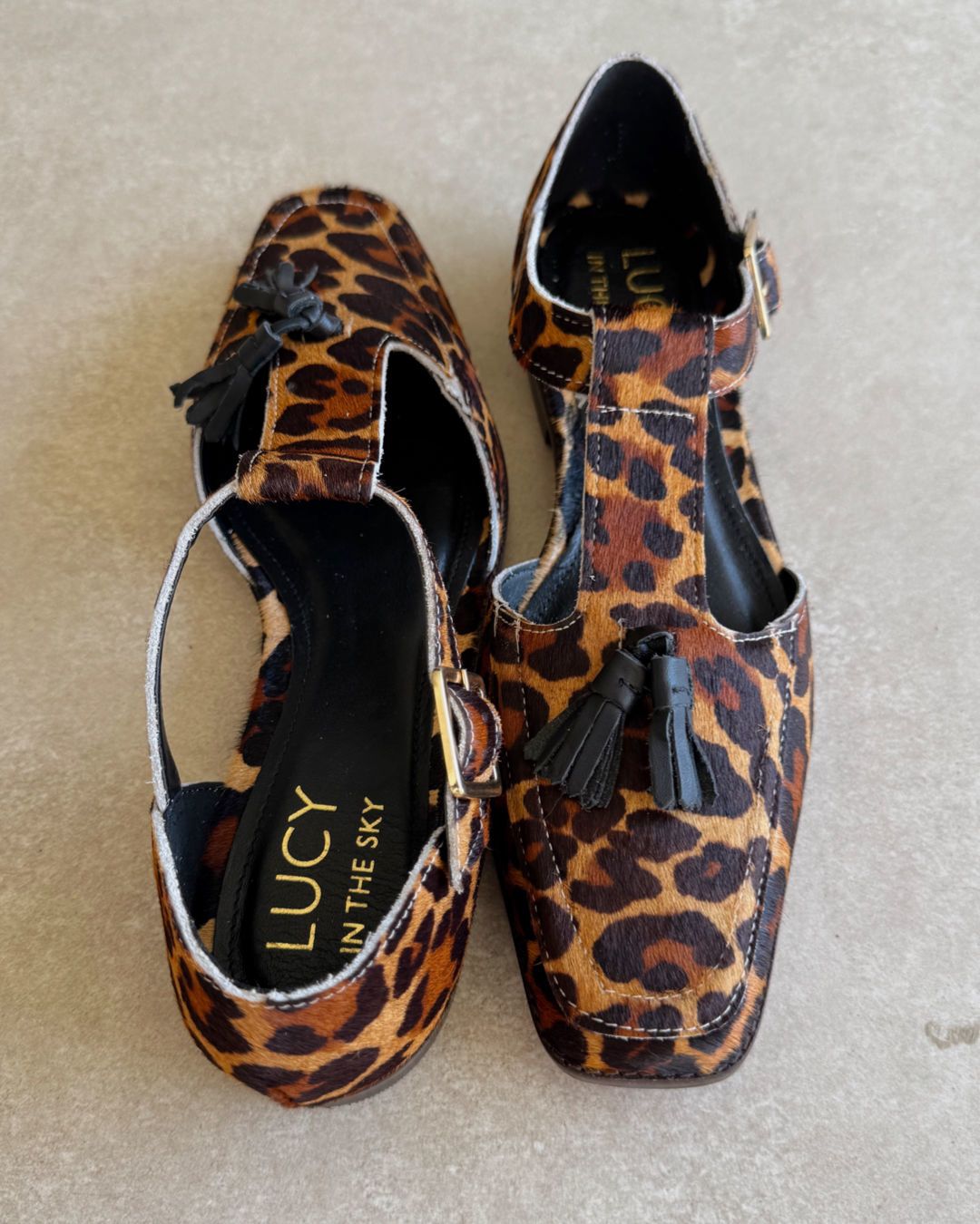 Mocasín   Julliette animal print 38