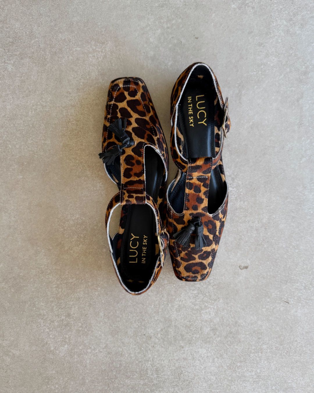 Mocasín   Julliette animal print 40