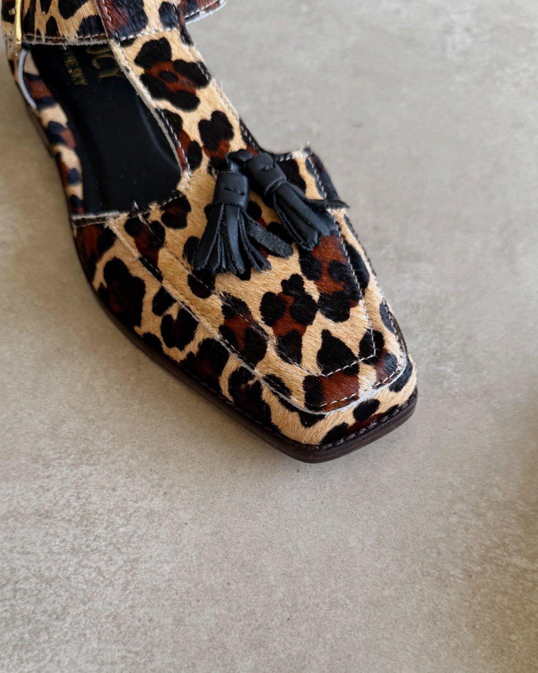 Mocasín   Julliette animal print 37